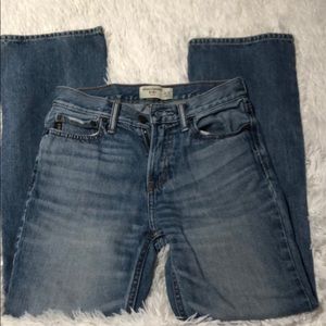 Boys Abercrombie boot cut jeans